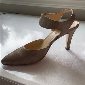 Paul green champagne leather Nicolette heels